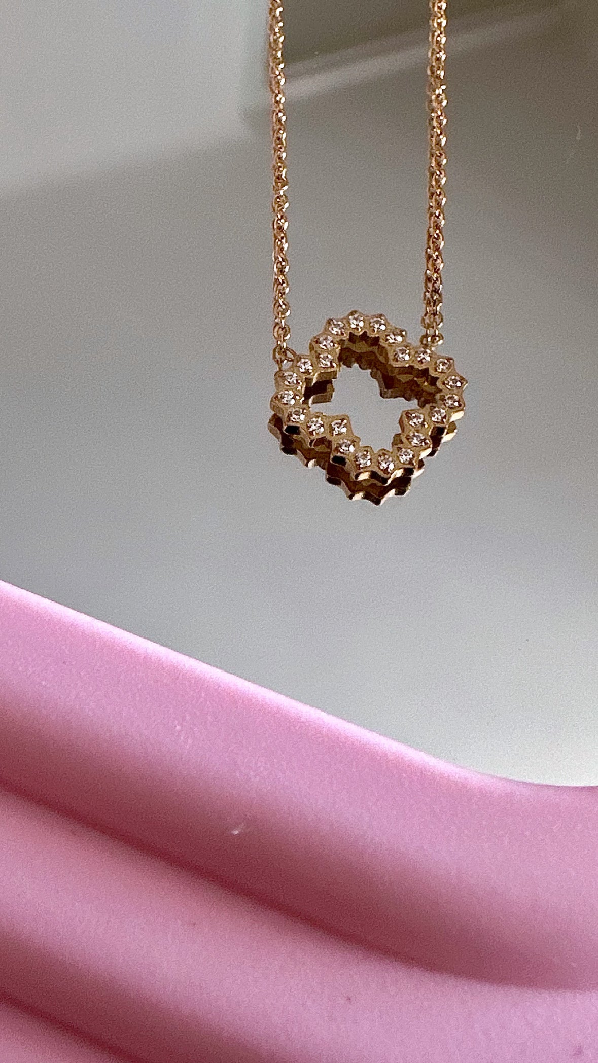 Collier trèfle doré