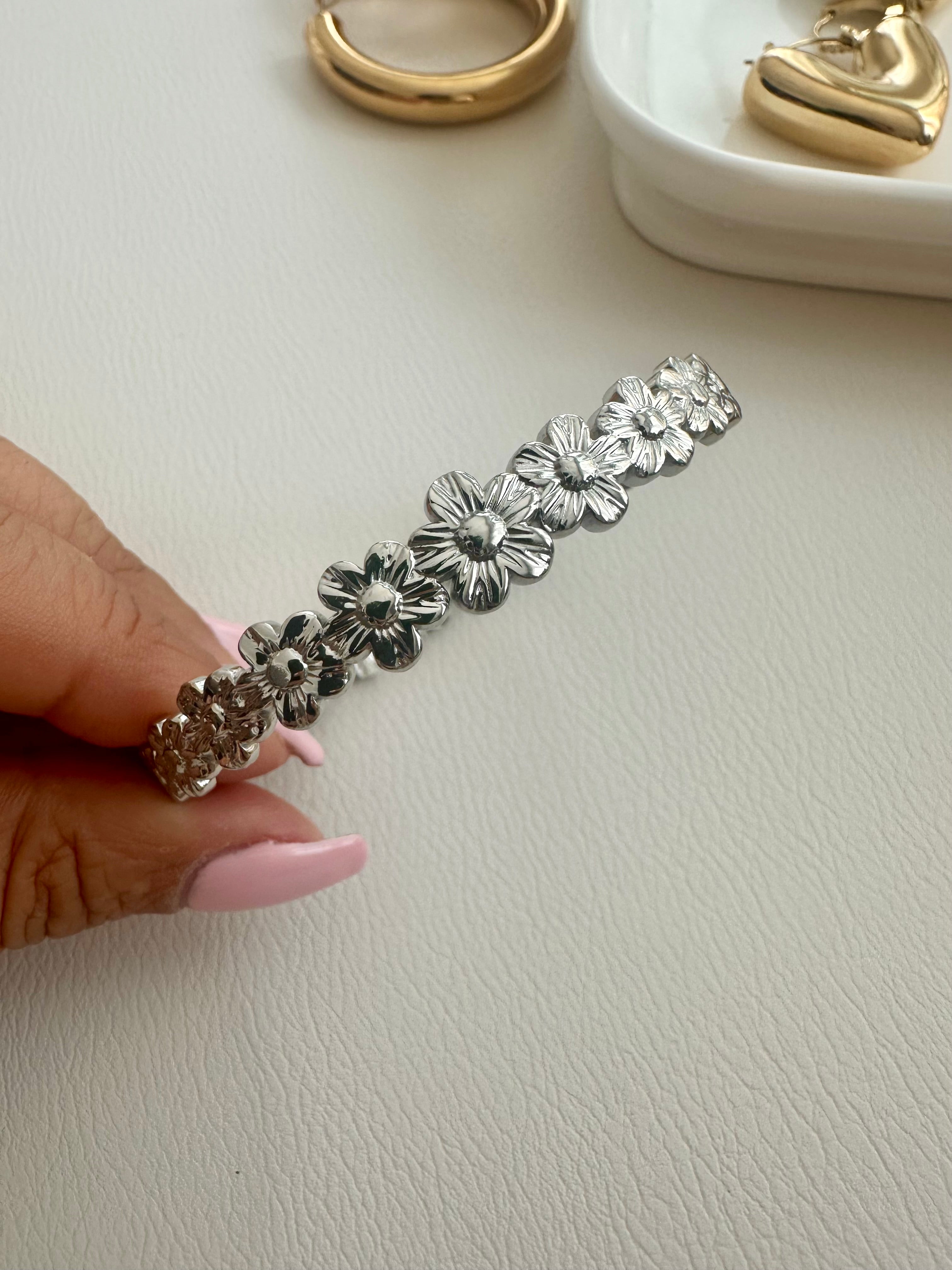 Bracelet fleur