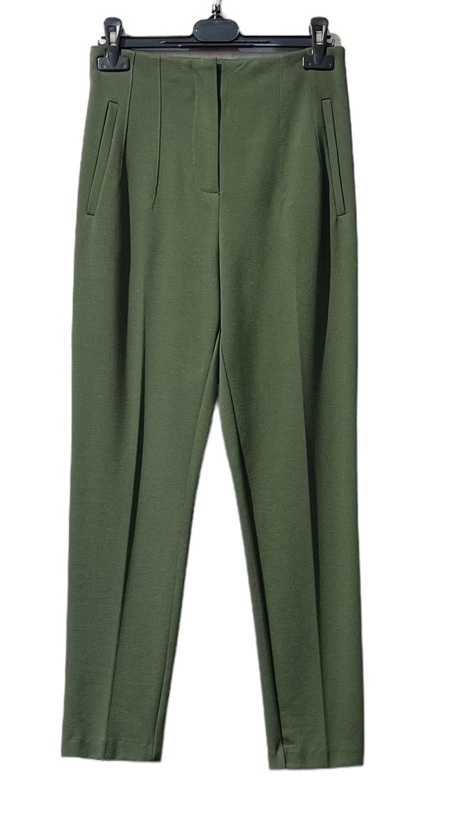 Pantalon kaki, taille haute