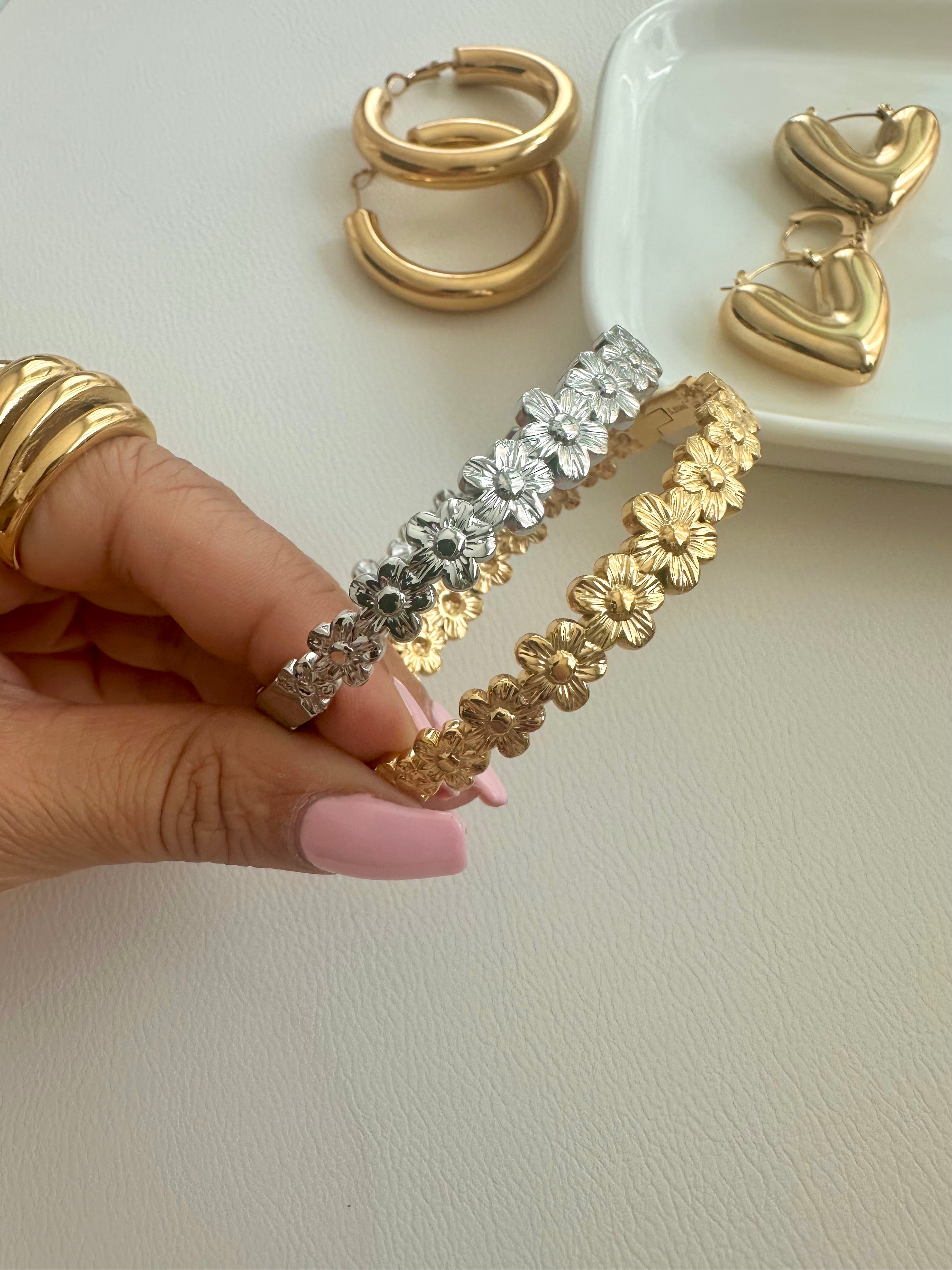 Bracelet fleur