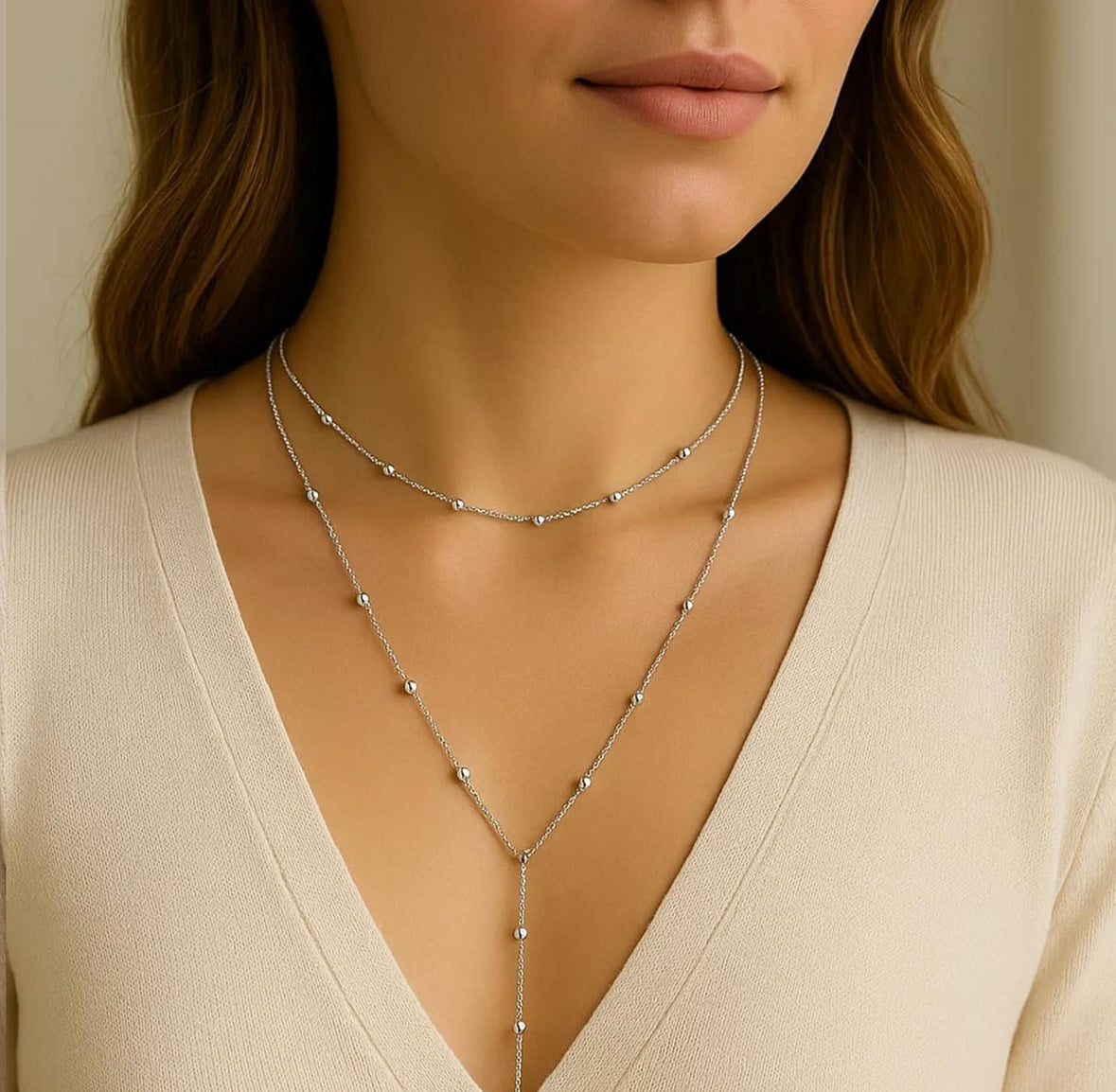 Collier double rangs